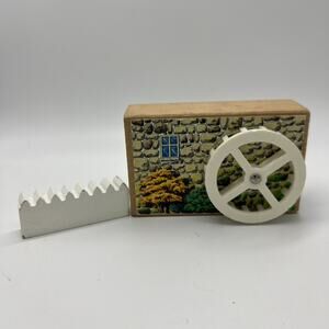 Thomas Train Wooden Railway Gristmill Waterwheel Building Learning Curve NO ROOF